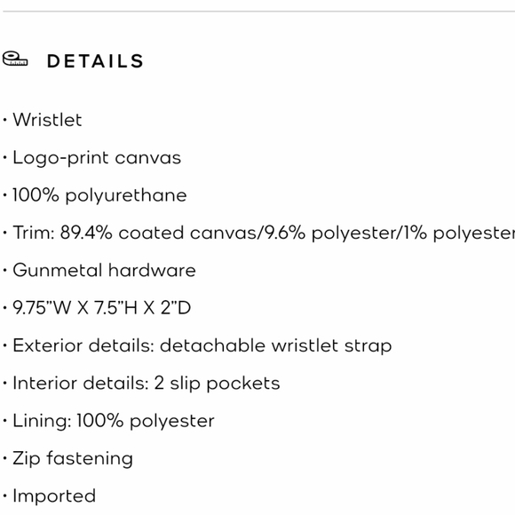 Michael kors large Cooper clutch - Picture 7 of 7